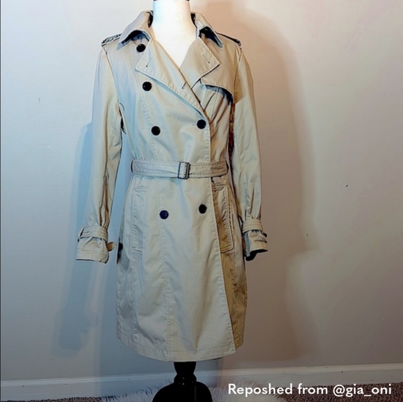 H&M KNEE LENGTH TRENCH COAT - Picture 6 of 6